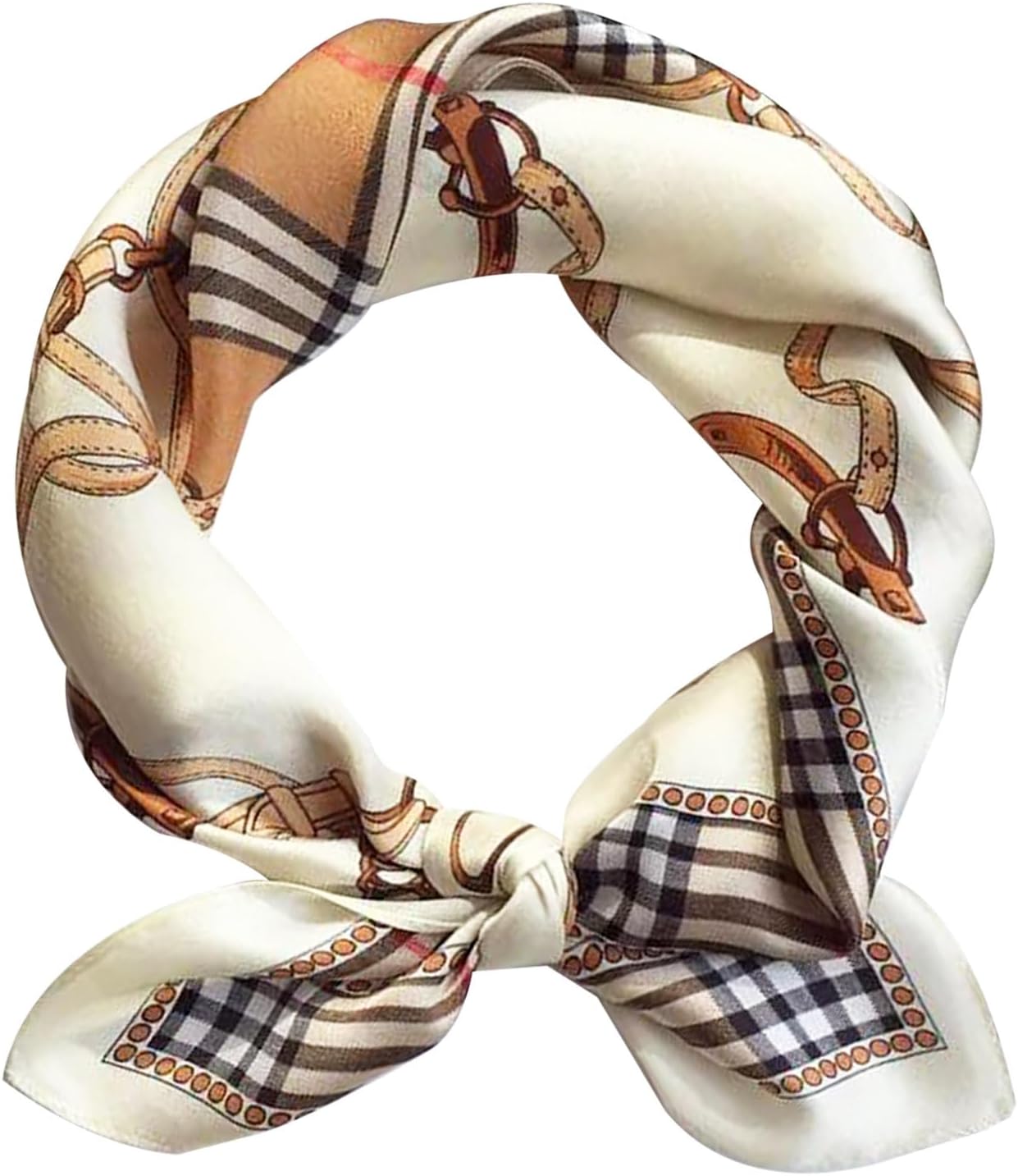 Satin Bandanas Head Scarf For Women Hair Scarves Accessories Lightweight Fashion Wrap Neck Silk Sleeping Headscarf