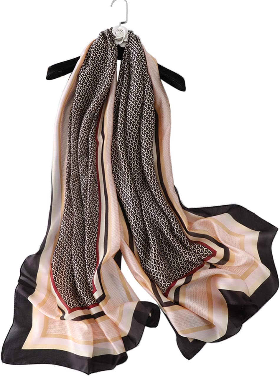 Silk Scarf Mulberry Silk Fashion Scarves Long Lightweight Shawl Wrap …