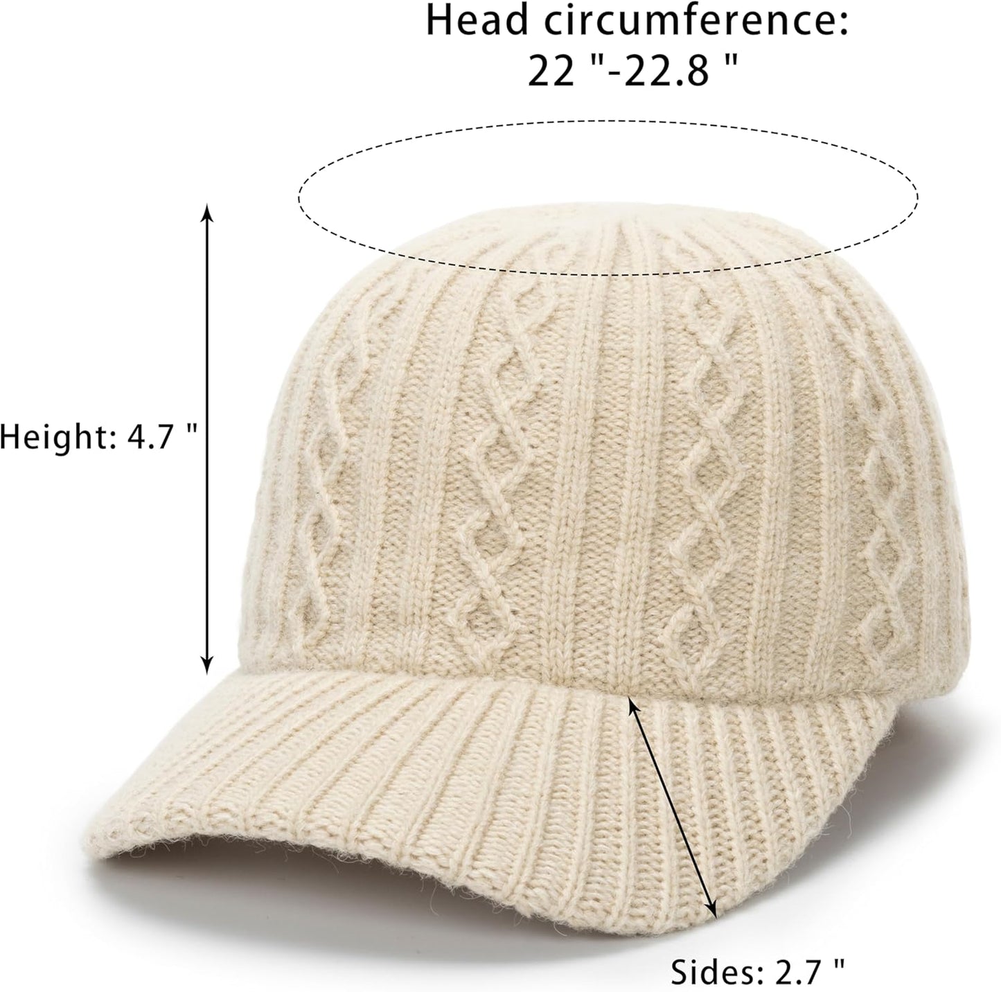 Lamb-Wool Baseball-Caps Warm-Winter Teddy-Fleece Hip-Hop Cap for Men Women Outdoor Travel
